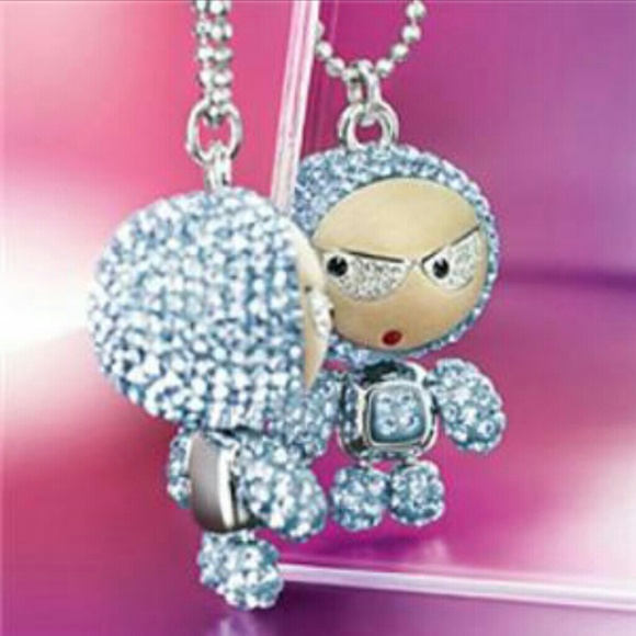 SWAROVSKI ELIOT BLUE PENDANT/NECKLACE NEW IN BOX!